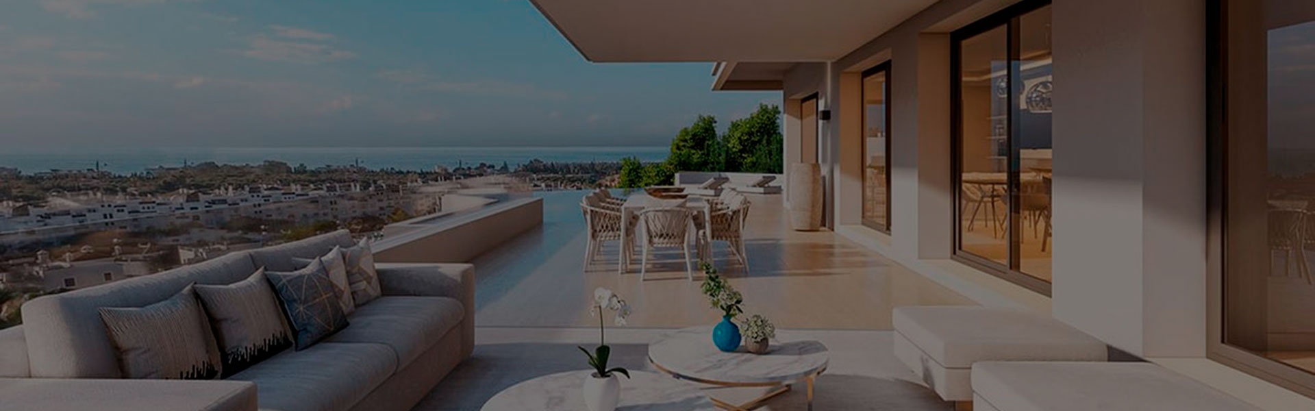 Portal inmobiliario HouseReel con propiedades en la costa española