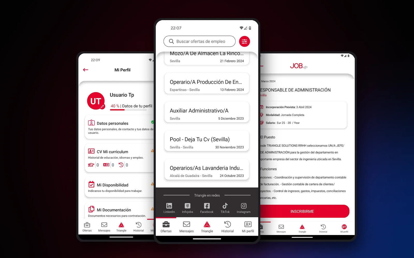 Proyecto Job&Go — Recursos Humanos